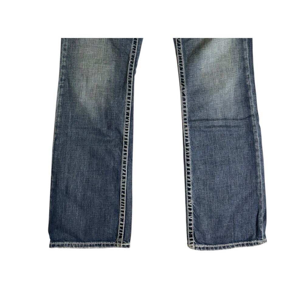BKE Denim Carter Regular Fit Boot Cut Jeans Men’s 31x34 100% Cotton Mid Rise - Picture 6 of 8